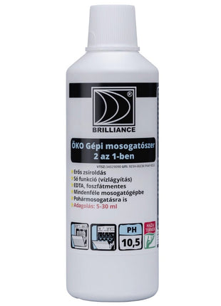 Brilliance® ÖKO Gépi mosogatószer 2 az 1 - ben 1 liter - Aracid