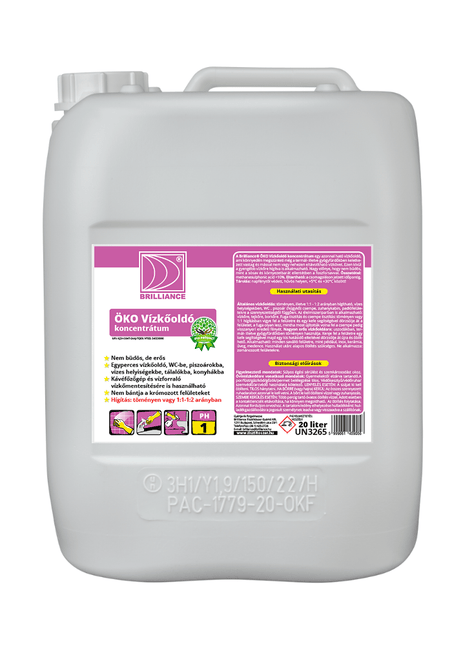 Brilliance® ÖKO Vízkőoldó koncentrátum 20 liter - Ipar Market
