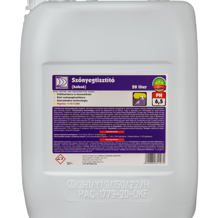 Brilliance® Szőnyegtisztító (habzó) 20 liter - Aracid