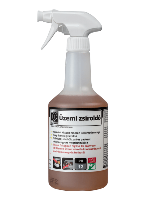 Brilliance® Üzemi zsíroldó (hígítós flakonban) 0,75 liter - Aracid