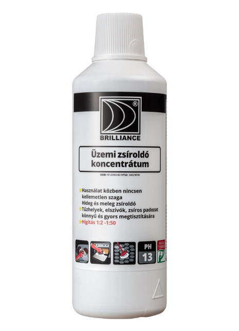 Brilliance® Üzemi zsíroldó koncentrátum 1 liter - Aracid
