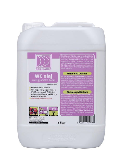Brilliance® WC olaj erdei gyümölcs illattal 5 liter - Ipar Market