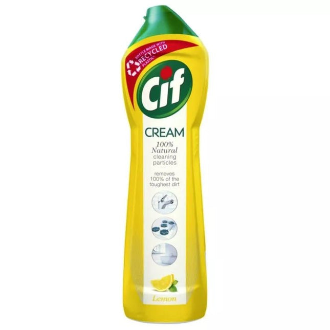 Cif folyékony súrolószer Cream Citrom (sárga) 500ml - Ipar Market