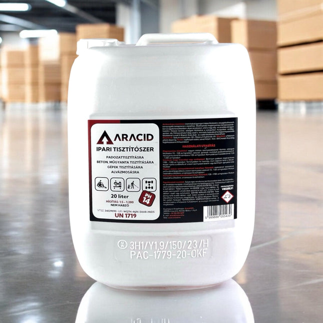 Ipari Tisztítószer és Padozattisztító Koncentrátum - Aracid