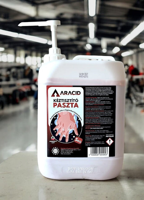 Kéztisztító paszta pumpás kiszerelésben - Aracid