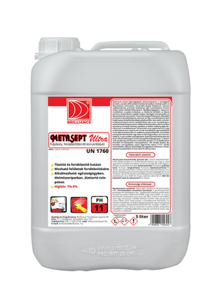 METASEPT ULTRA Folyékony felületfertőtlenítő koncentrátum 5 liter - Ipar Market