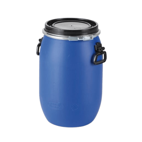 Műanyag fedeles hordó, 60 l - Ipar Market