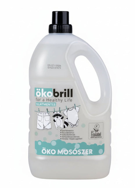 ÖkoBrill® ÖKO mosószer illatmentes 3 liter - Ipar Market