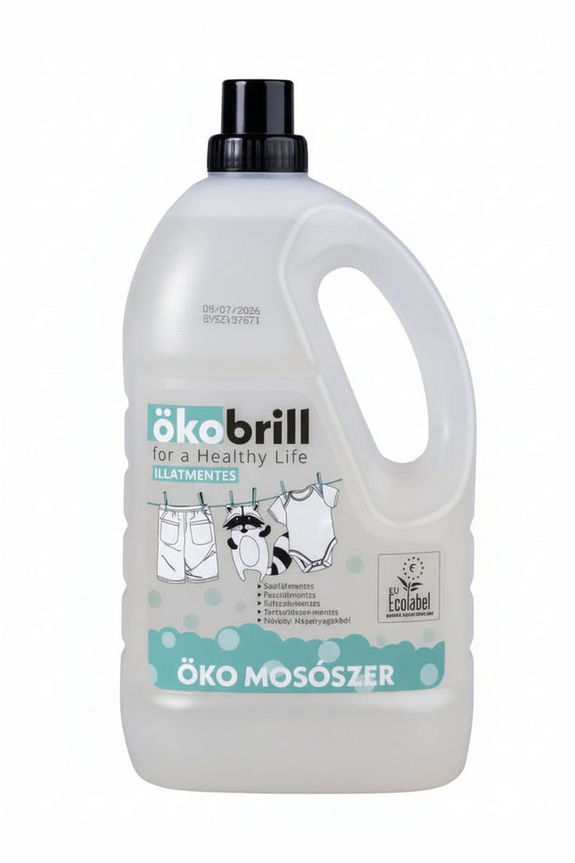 ÖkoBrill® ÖKO mosószer illatmentes 3 liter - Ipar Market