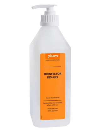 Plum Disinfector 85% kézfertőtlenítő gél 600 ml pumpás flakon - Ipar Market