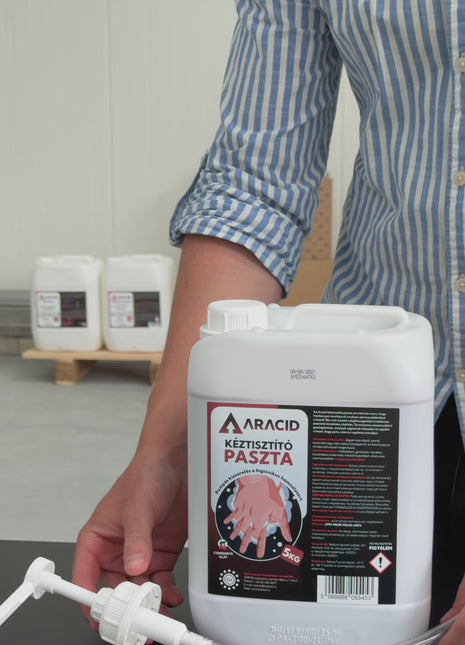 Adagoló pumpa 5kg kéztisztító paszta kannához