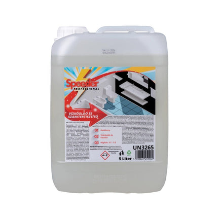 Speeder® Vízkőoldó és szanitertisztító 5 liter - Ipar Market