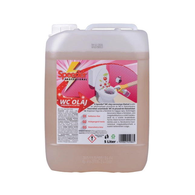 Speeder® WC olaj cseresznye illattal 5 liter - Ipar Market
